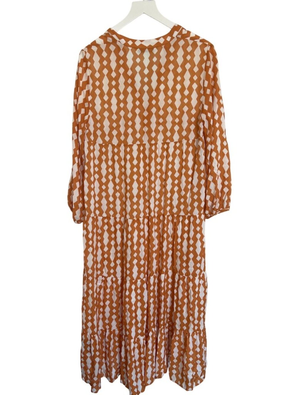 Zara Geo Print Midi Dress - Picture 4 of 4